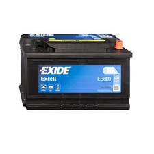 Exide Excell EB800 12V 80Ah 640A Blei-Säure Autobatterie 71Ah 74Ah 95Ah 110Ah