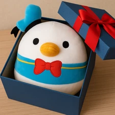 Gift-Ready Disney Squishmallows – Donald Duck – NWT – 7” Plush Exclusive