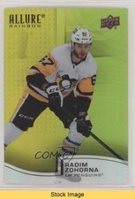 2021-22 Upper Deck Allure Rainbow Yellow Green Radim Zohorna #R-38 READ 12sm