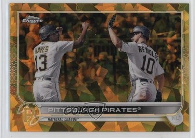 2022 Topps Chrome Sapphire Gold /50 Pittsburgh Pirates #646 0y8x