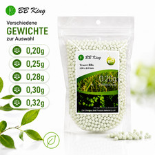 BB King Glow In Dark High Precision Tracer Gr&uuml;n BIO BBs 2.000 Beutel