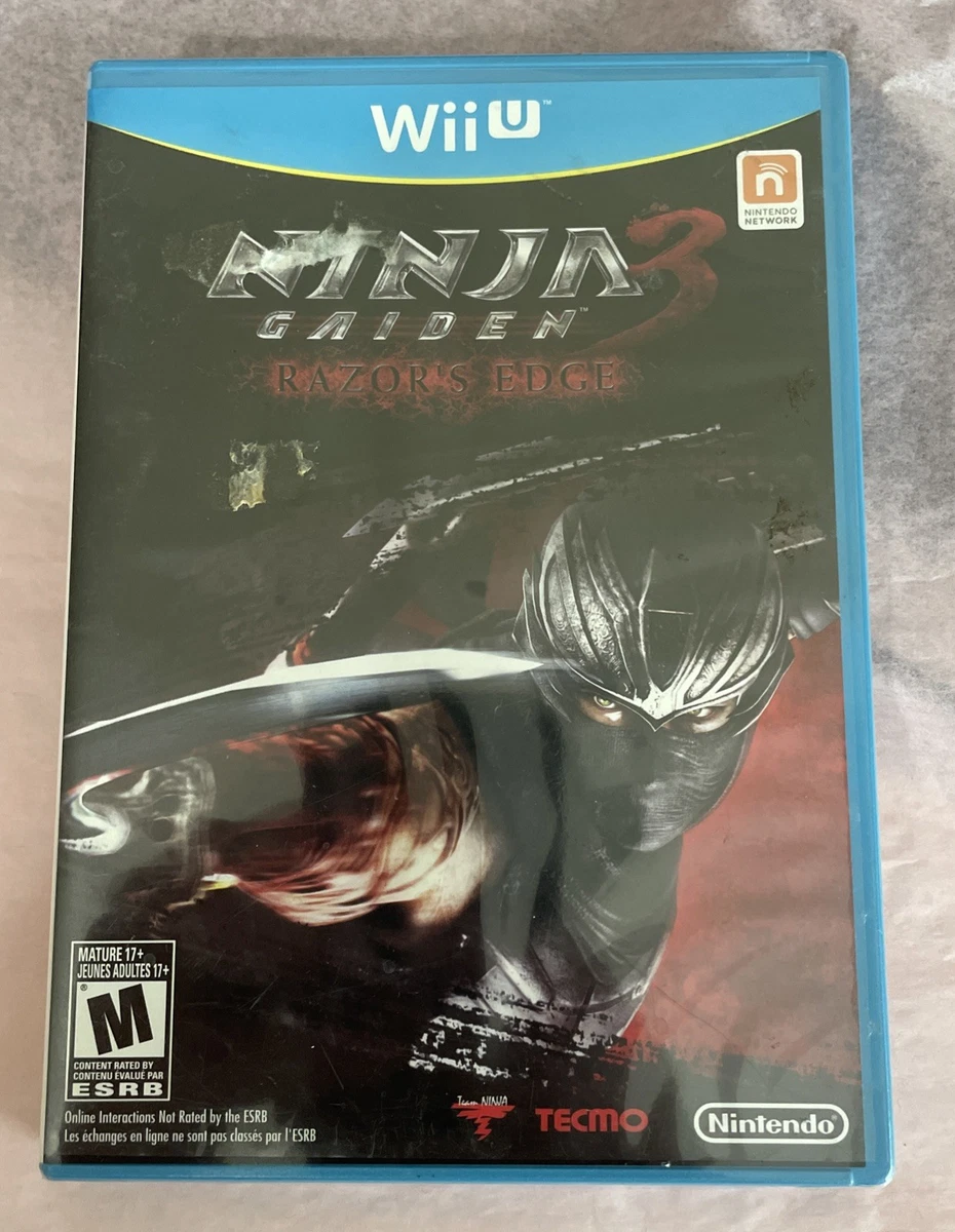 Nintendo Wii U Ninja Gaiden 3: Razor's Edge 2012 Video Games for