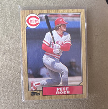 1987 Topps Pete Rose Cincinnati Reds #200 Baseball Card