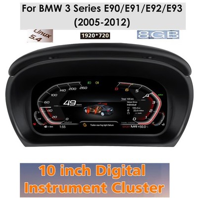 10'' For BMW 3 Series E90/E91/E92/E93 05-12 Car HD Digital Dashboard Instrument