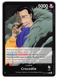 Crocodile OP14-079 The Azure Sea's Seven Leader