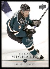 2008-09 Upper Deck Milan Michalek San Jose Sharks #39