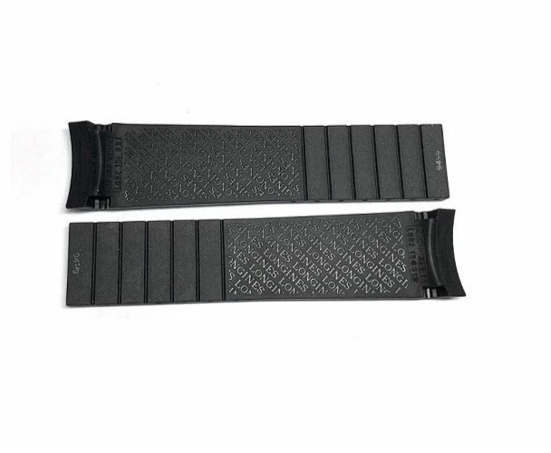 Longines L3.883.4 Hydroconquest 21mm Goma Banda Azul L682.154.912 Genuino Nuevo Foto 2 de 3