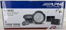 Alpine R-Series R2-S652 6.5" 300 Watt 2-Way Component Car Audio Speaker System