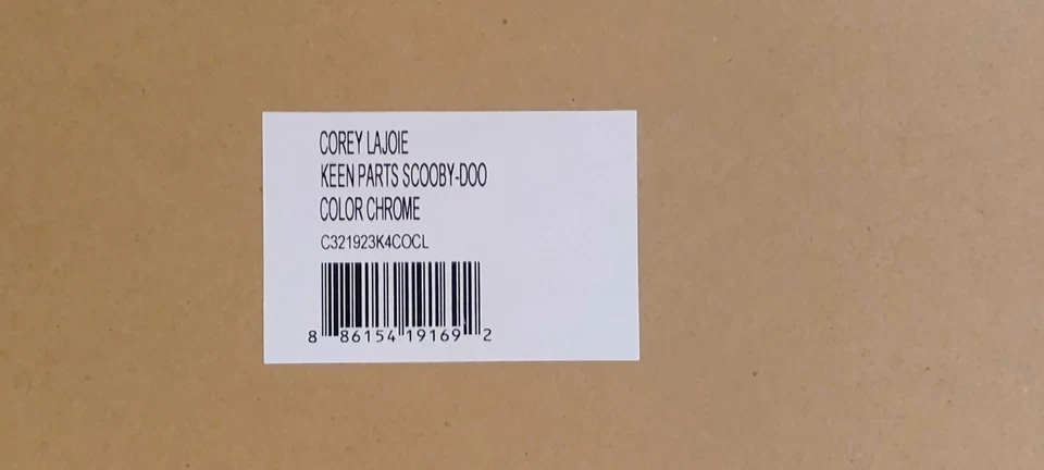 Corey Lajoie Keen Parts 2019/Scooby Doo color cromo Mustang 1 de 96 raro 1/24 Foto 3 de 4