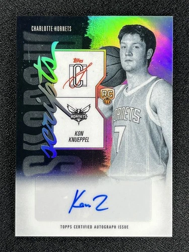 2025 Topps Signature Kon Knueppel Base (RAW)