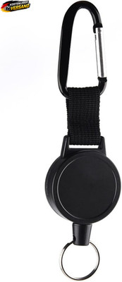Heavy Duty Schlüsselanhänger mit Retractable 65 cm Stahlseil für Schlüssel, Werk