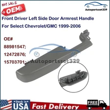 Front Driver Left Side Door Armrest Handle for 99-06 Select Chevrolet/GMC Models