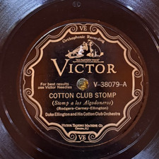 Victor 38079 Duke Cotton Club Orch COTTON CLUB STOMP 1929! Jazz E 78 rpm