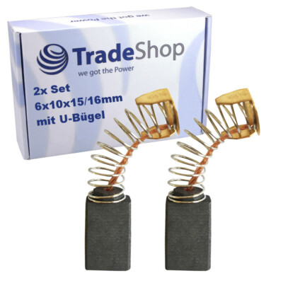 Kohlebürsten Für Makita TW 0350, 6834, 6824, 9525 NB, 6825