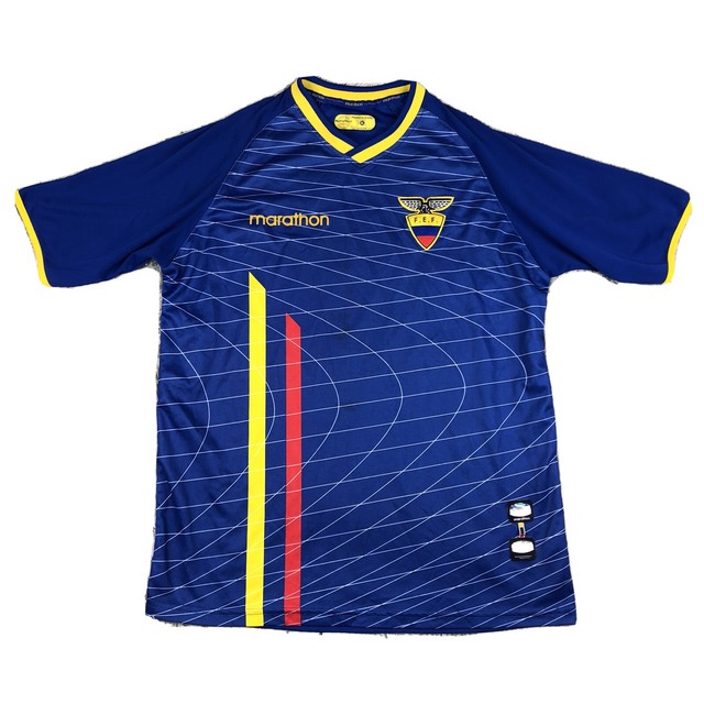 Official 20032005 Marathon ECUADOR National Men’s Soccer Away Blue