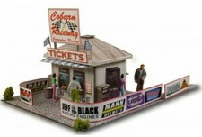 Innovative Hobby "Ticket Gate" 1/64 HO Slot Car Scale Photo Building Kit