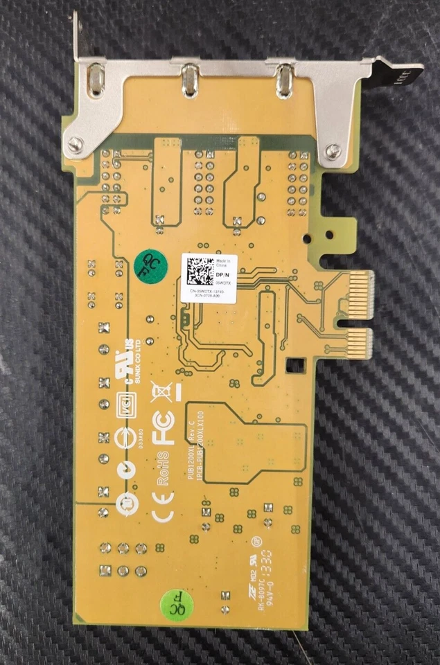 Sunix 05WDTX 6 Port USB POS Combo PCIe Controller RK-8097C PUB1200XL - SFF - Image 4 of 4