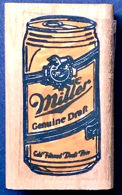 RARE! MILLER HIGH LIFE GENUINE DRAFT BEER drink alcohol cerveza brewery ...