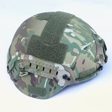 Level IIIA ballistic helmet, MICH style, made with Kevlar - lab tested & video
