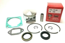 PISTON KIT CYLINDER & EXHAUST GASKET & CRANK SEALS FITS STIHL 056 MAGNUM II 56MM
