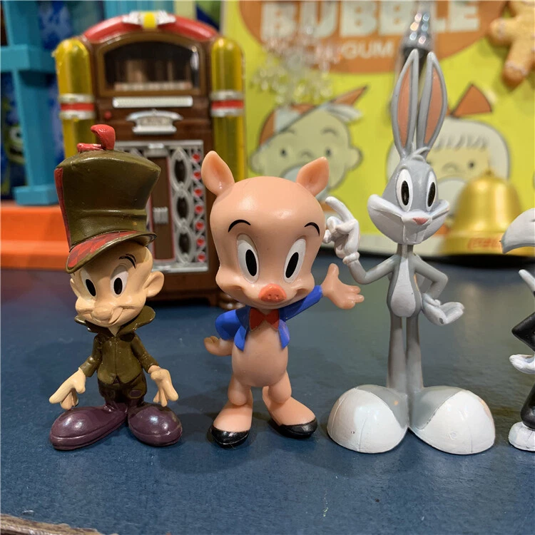 Looney Tunes Mini Figures Set Model Vintage Toy 4 PCS/SET | eBay