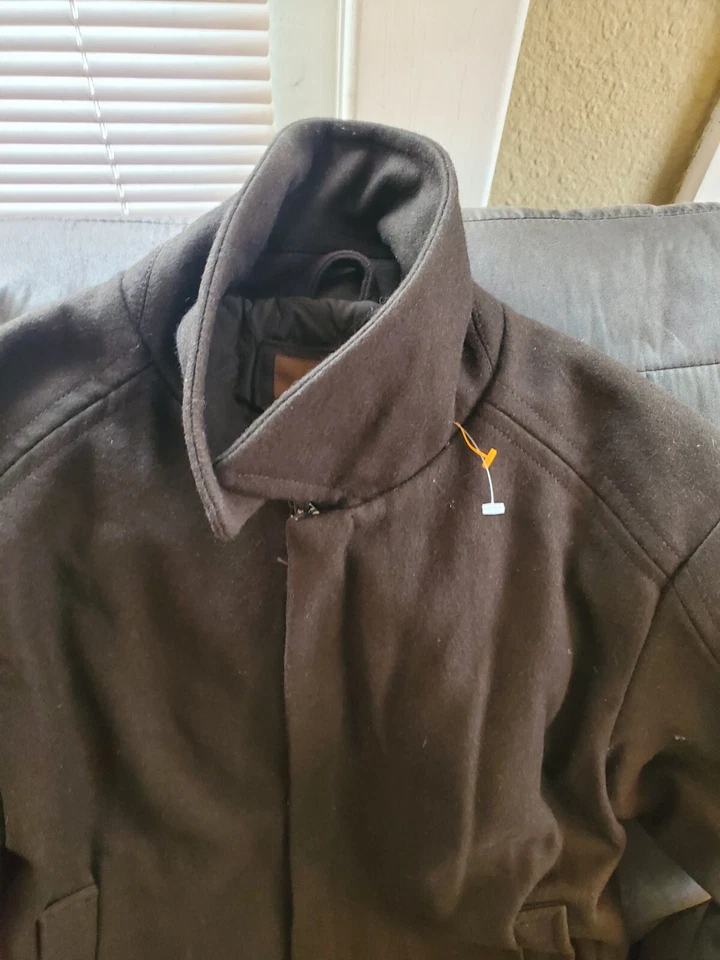 Chaqueta para hombre Merona forrada de lana marrón oliva talla: mediana Foto 3 de 4