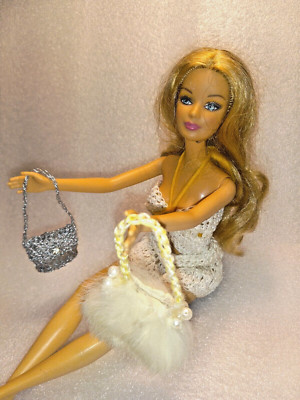 2 Purses/Shoulder Bags for Barbies and Fashion Dolls 11'' to 18''Tall -OOK-NEW