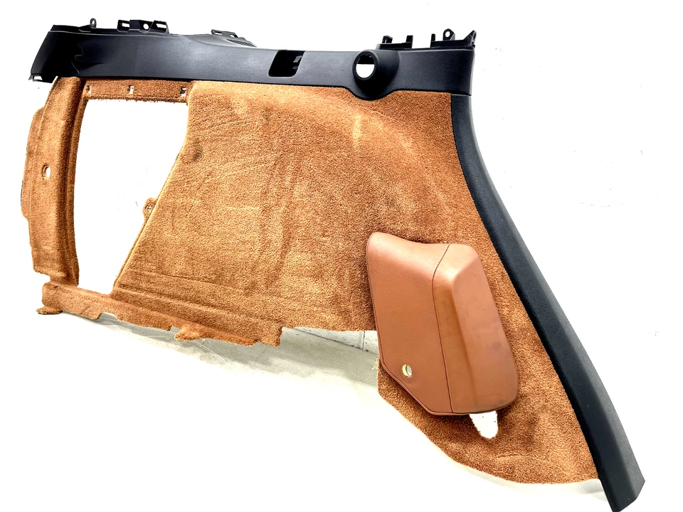 PORSCHE CAYENNE 2003-2010 TRASERO IZQUIERDO LADO DEL CONDUCTOR MALETERO ALFOMBRA MOLDURA OEM Foto 2 de 4