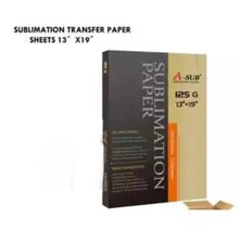 110 Sheets A-SUB Sublimation Heat Transfer Paper 13x19 125g