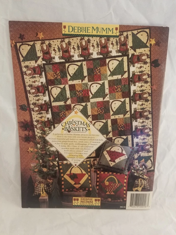 Christmas Baskets Quilt Pattern Collection by Debbie Mumm - Image 2 of 2