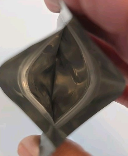 Mylar Black 3"x 4.5" lot of 758 Sealable Bag Goodies Bag. - Picture 2 of 5