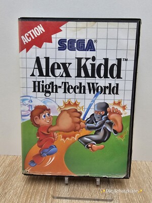 Alex Kidd High-Tech World   Sega Master System / 1989 / OVP ohne Anleitung 