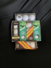 Vintage Lot Of Golf Balls In A Variety Of Makes And Numbers