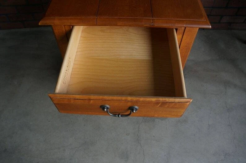 End Table ~ Chairside Table ~ Country Crossings End Table by Ethan Allen - Image 3 of 4