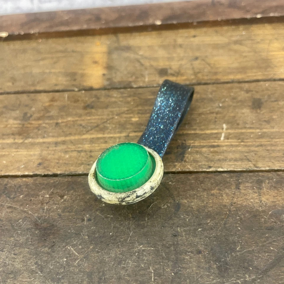 De colección Buje Brillante Verde Reflector Azul Brillo Muscular Bicicleta Globo Crucero Foto 4 de 4