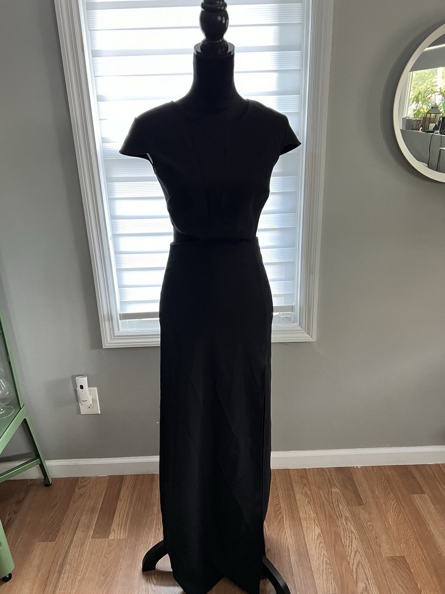 navy blue dress for baby girl Luxury Silk Backless Maxi Dress