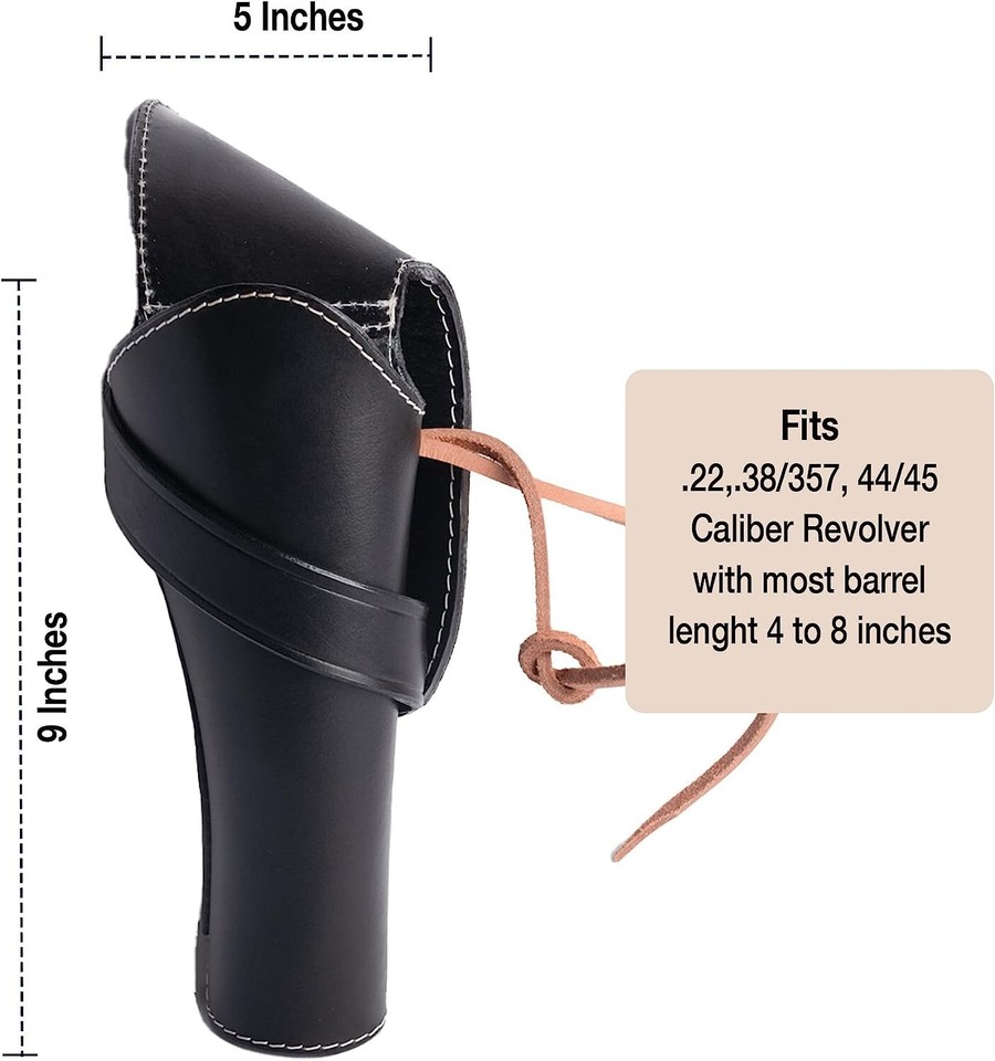 USA SELLER Western Cross Draw Holster Fits Colt SAA Ruger Vaquero