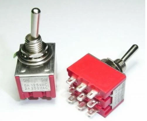 UNDISCLOSED 3PDT Toggle Switch Guitar Effects UK Supplier