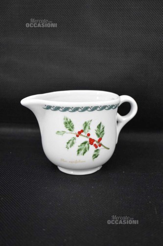 Coupelle Et Cuillère Porcelaine Tognana - Le Terrine Botaniche - Neuf Avec Défaut