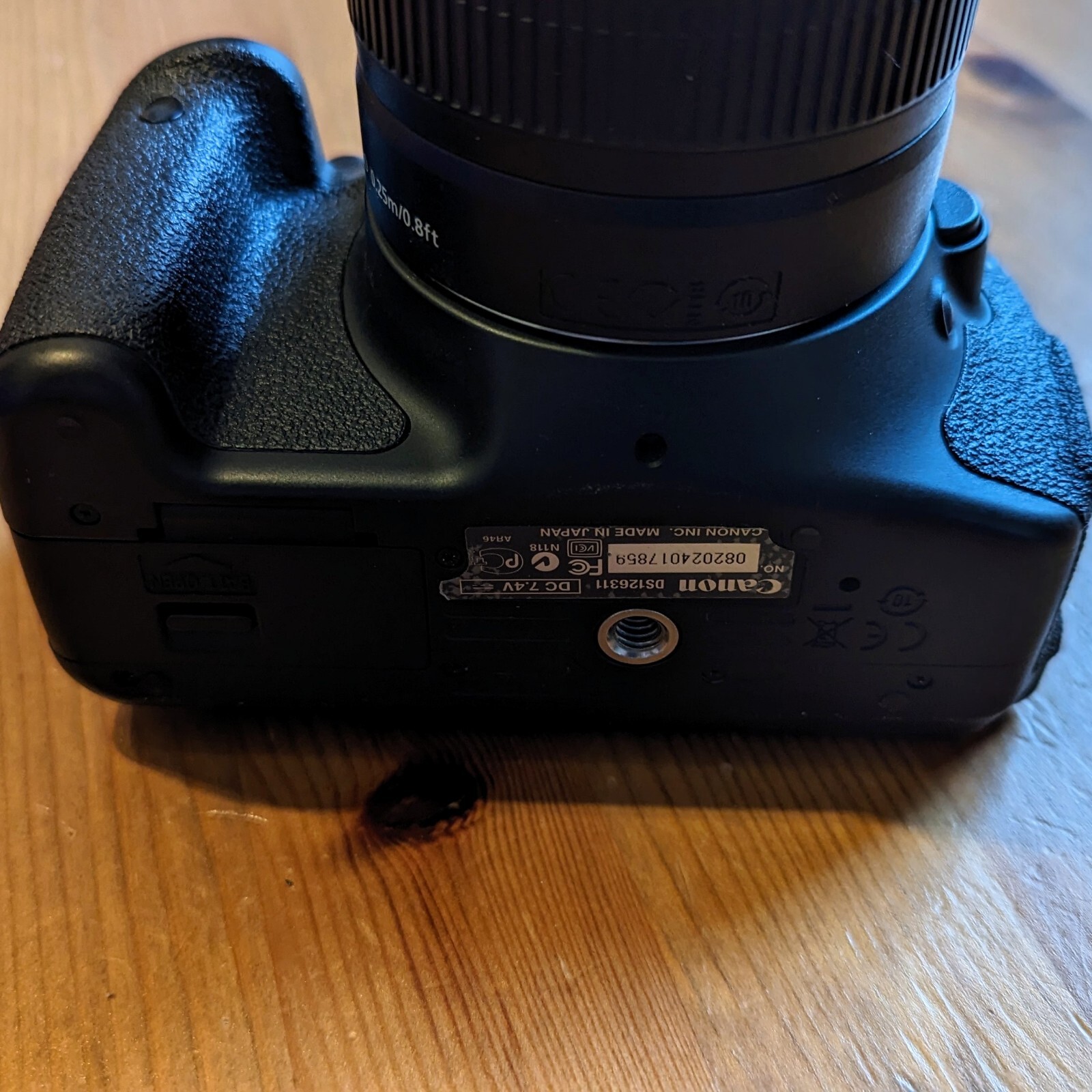 Canon EOS Rebel T3I 18 MP Digital SLR Camera Black With Lens