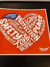 The Trevor Project Support Sticker