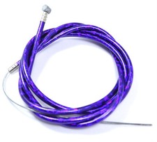 BICYCLE BIKE 1 BRAKE CABLE 68" 1 HOUSING 60" Metallic Purple