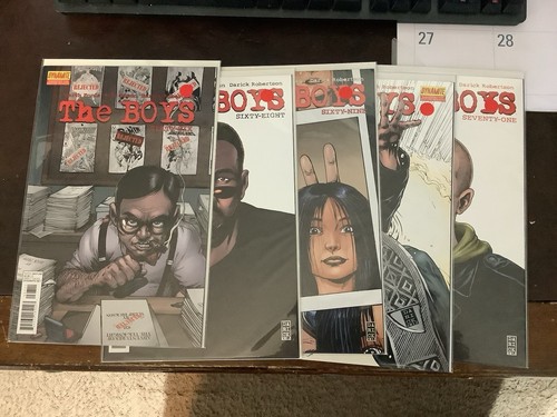 The Boys 2007-2021 Comic Book Lot Of 20 Comics