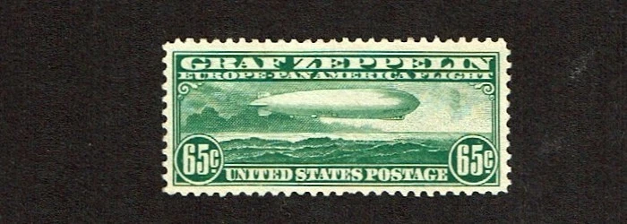 1930 U.S AIRMAIL GRAF ZEPPELIN ISSUE COMPLETE SET  Sc#C13-15 M/NH/OG GEM!  Note - Image 2 of 4