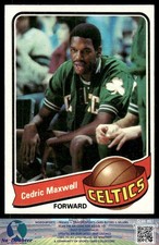 1979-80 Topps #23 Cedric Maxwell Boston Celtics 79BB