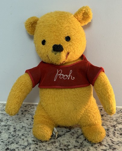 Vintage Walt Disney Winnie the Pooh Plush GUND J. Swedlin Brooklyn NY Teddy Bear