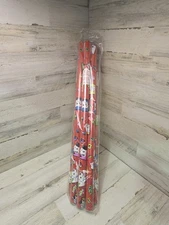 X8 Hallmark Disney 101 Dalmatians Gift Wrap Wrapping Paper Red Tubes Vintage 90s