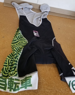 Hincapie Veselka Green/Black Men's Medium Cycling Bib shorts (#499)