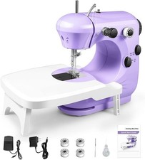 Sewing Machine for Beginners Portable Double Speed Extension Table Foot Pedal