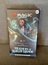 Magic the Gathering MTG Murders at Karlov Manor Revenant Recon Commander Deck